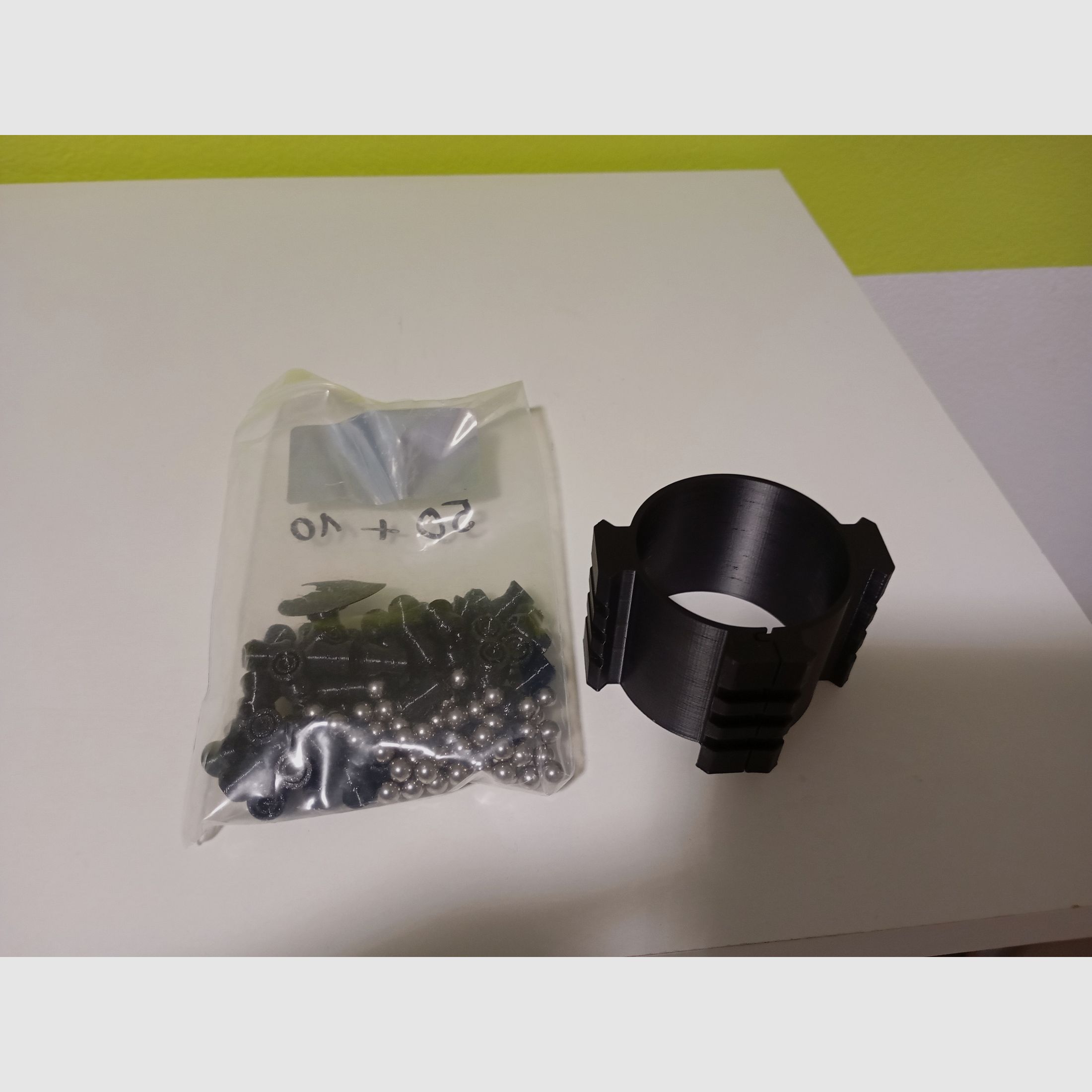 Hp Max Bottle Clamp con accessori