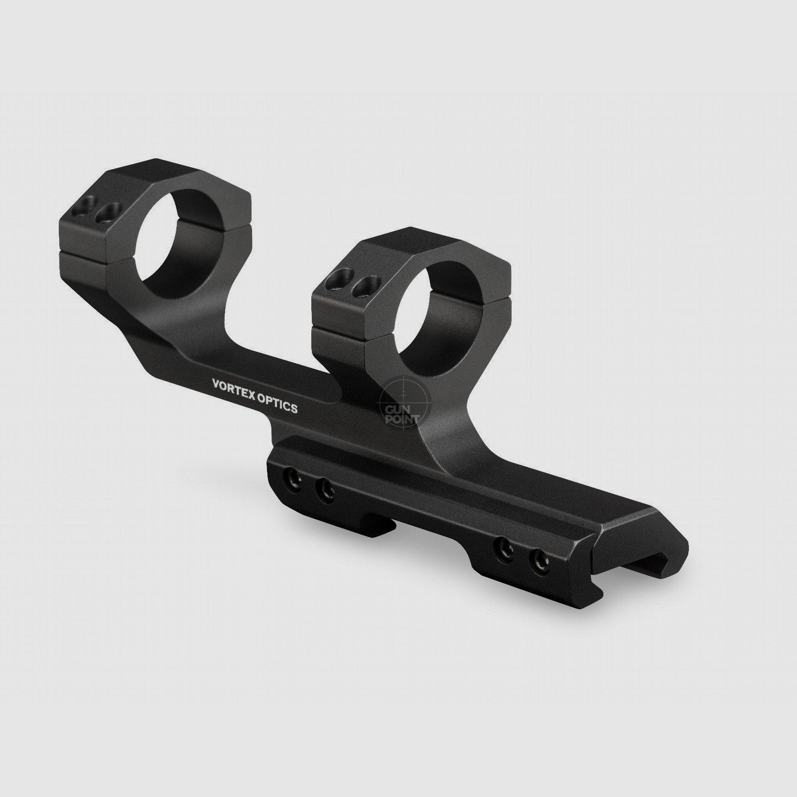 Supporto ad anello cantilever Vortex Optics da 1 pollice (offset di 2 pollici)