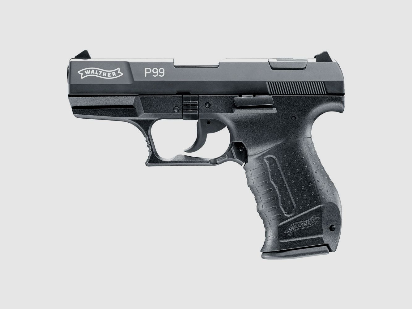 P99 Walther cal. 9 mm P.A.K. with 50 shots of blank cartridges and 22-piece pyrotechnic ammunition set