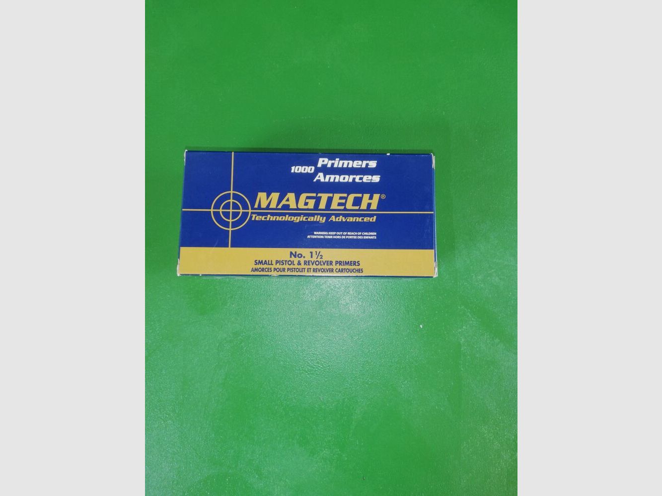 Magtech primers Small Pistol No. 1 1/2
