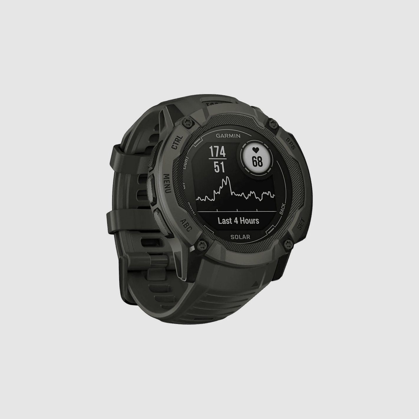 Smartwatch Garmin Instinct 2X Solar Moss, zdjęcie 3 z 13