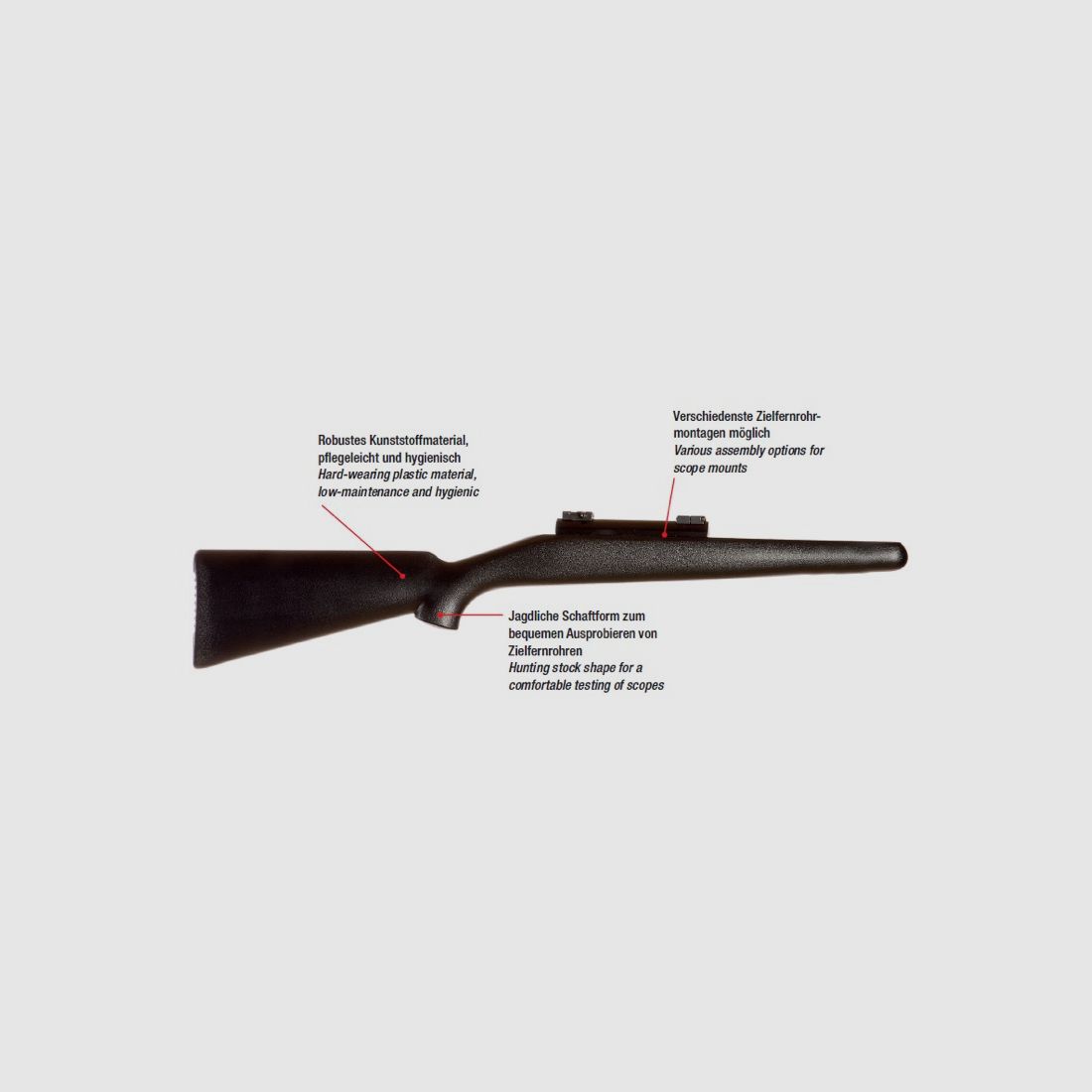 Demo shaft - shaft - plastic shaft for practice or presentation