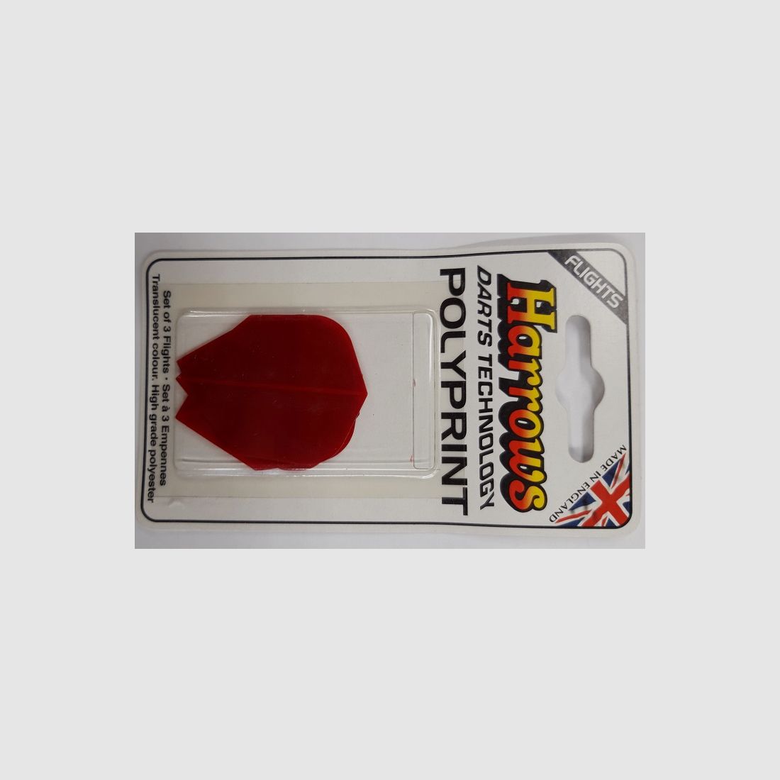 Dartpoint Flights Longlife Standard red Dart & Accessories