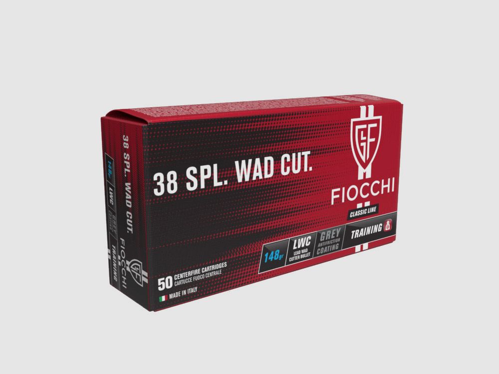 Fiocchi LWC 9,59g - 148gr. .38Special