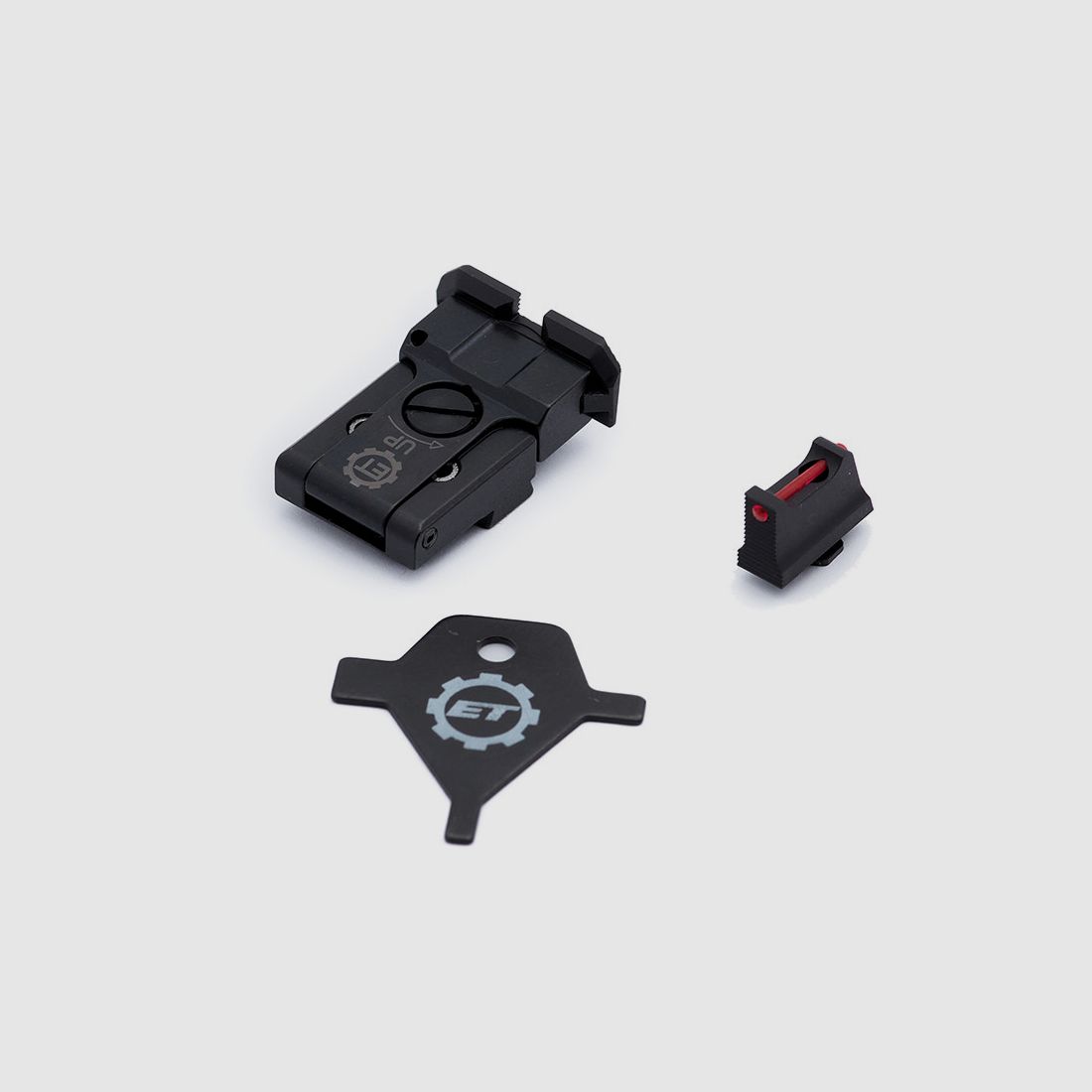 Eemann Tech Set di mire regolabili per GLOCK, Diametro: 1 mm, immagine 1 di 3