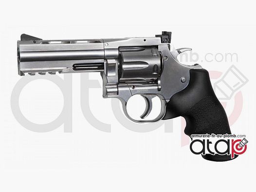 Dan Wesson 715 Canon 4 Pouces Silver Revolver À Plomb