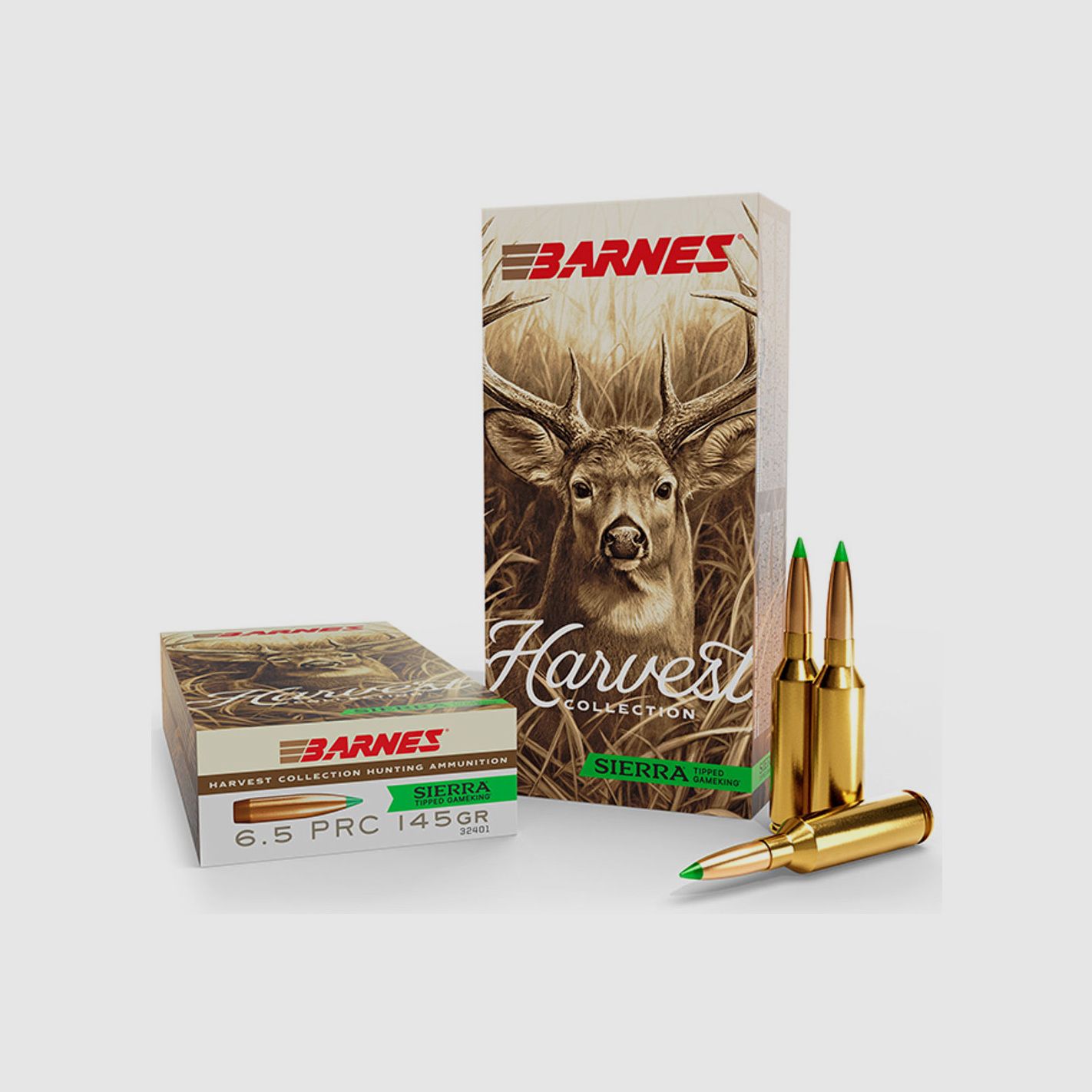 Amunicja metalowa BARNES Harvest Collection Sierra Tipped GameKing – 6.5 PRC – 145 grains