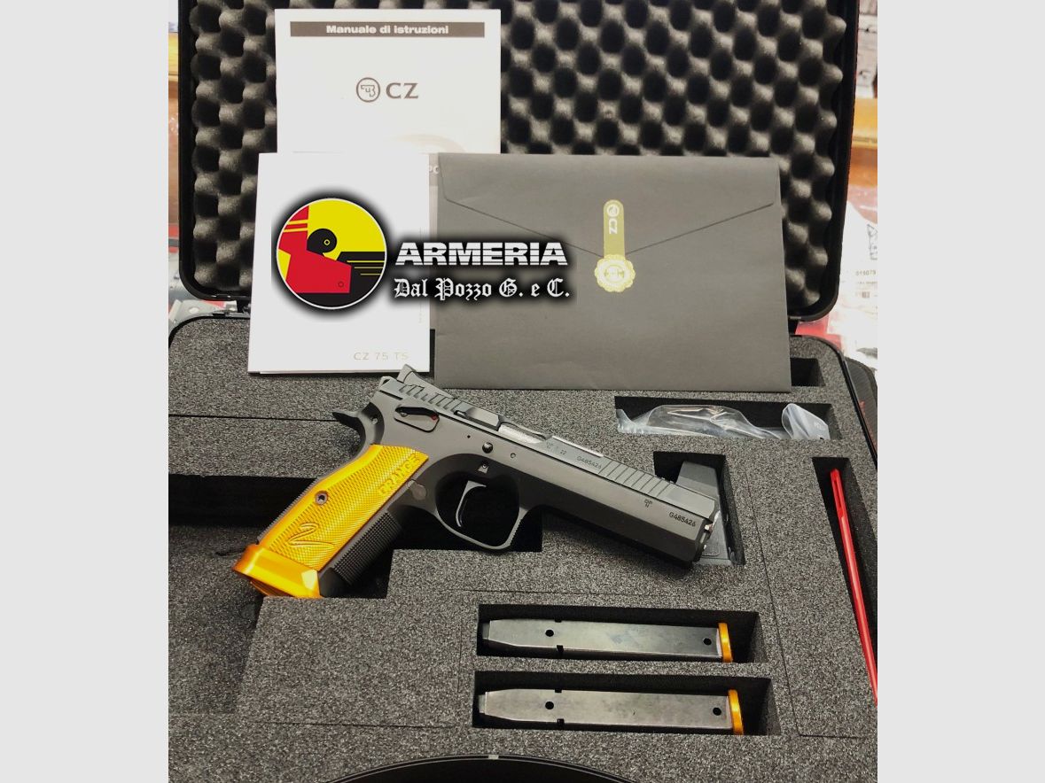 CZ TS 2 ORANGE 40 S&W, immagine 1 di 3