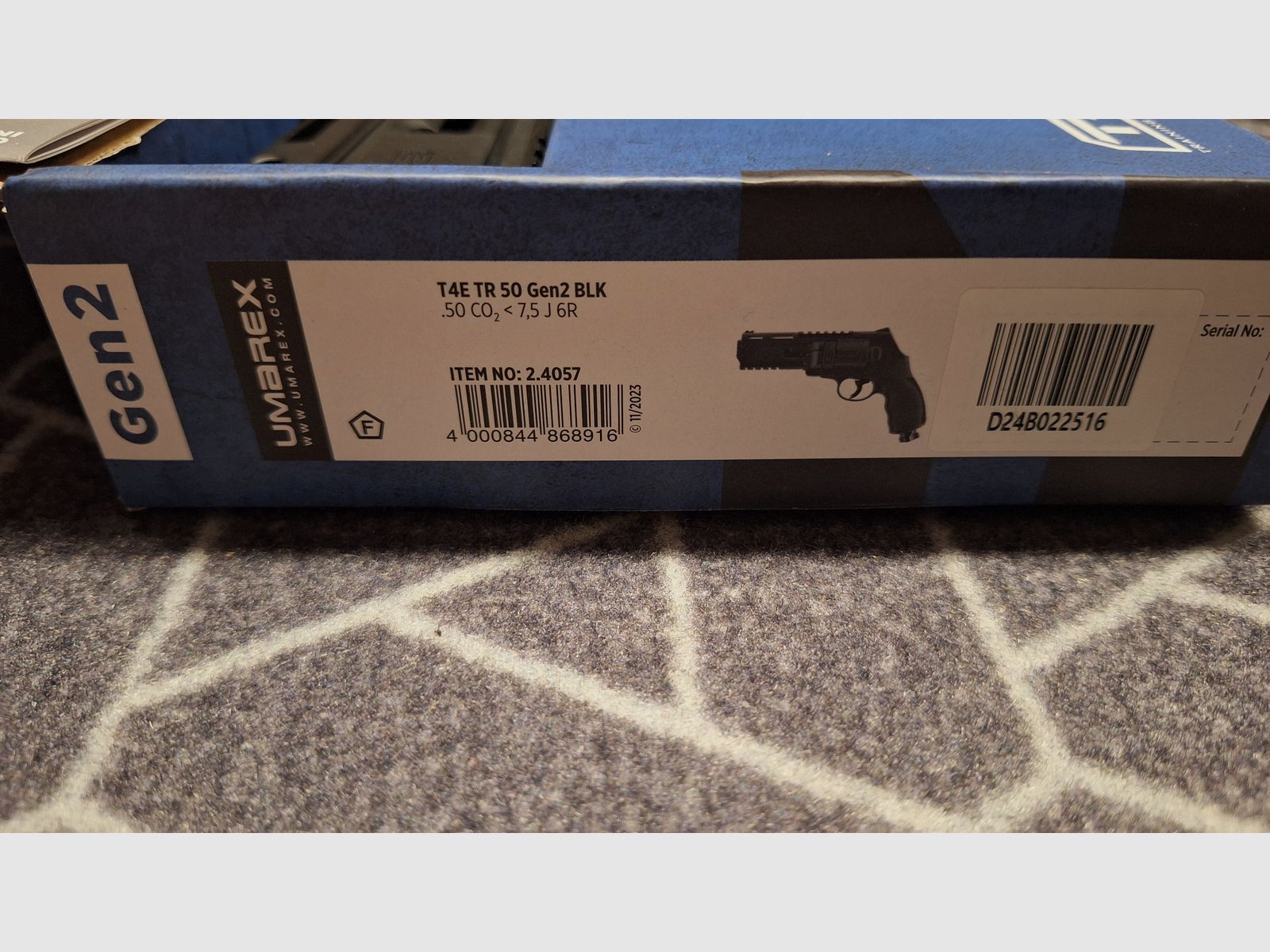 HDR50 Gen2 Revolver Co2 cal .50 - Premiumkit - Neu!