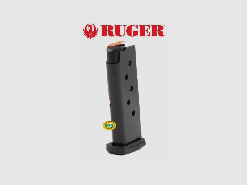 RUGER Magazin LCP cal. 9 kurz 6 Schuss mit Verlängerung