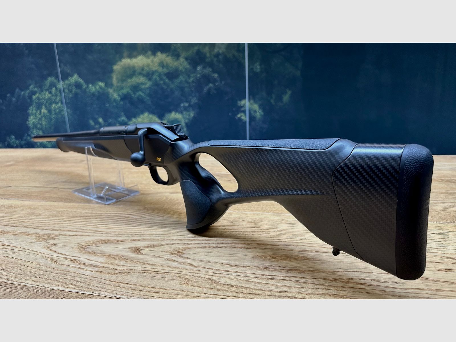 Blaser R8 Ultimate Carbon / Linksausführung / gekürzter Lauf / M15x1 / Standardkaliber nach Wahl, Bild 5 von 6
