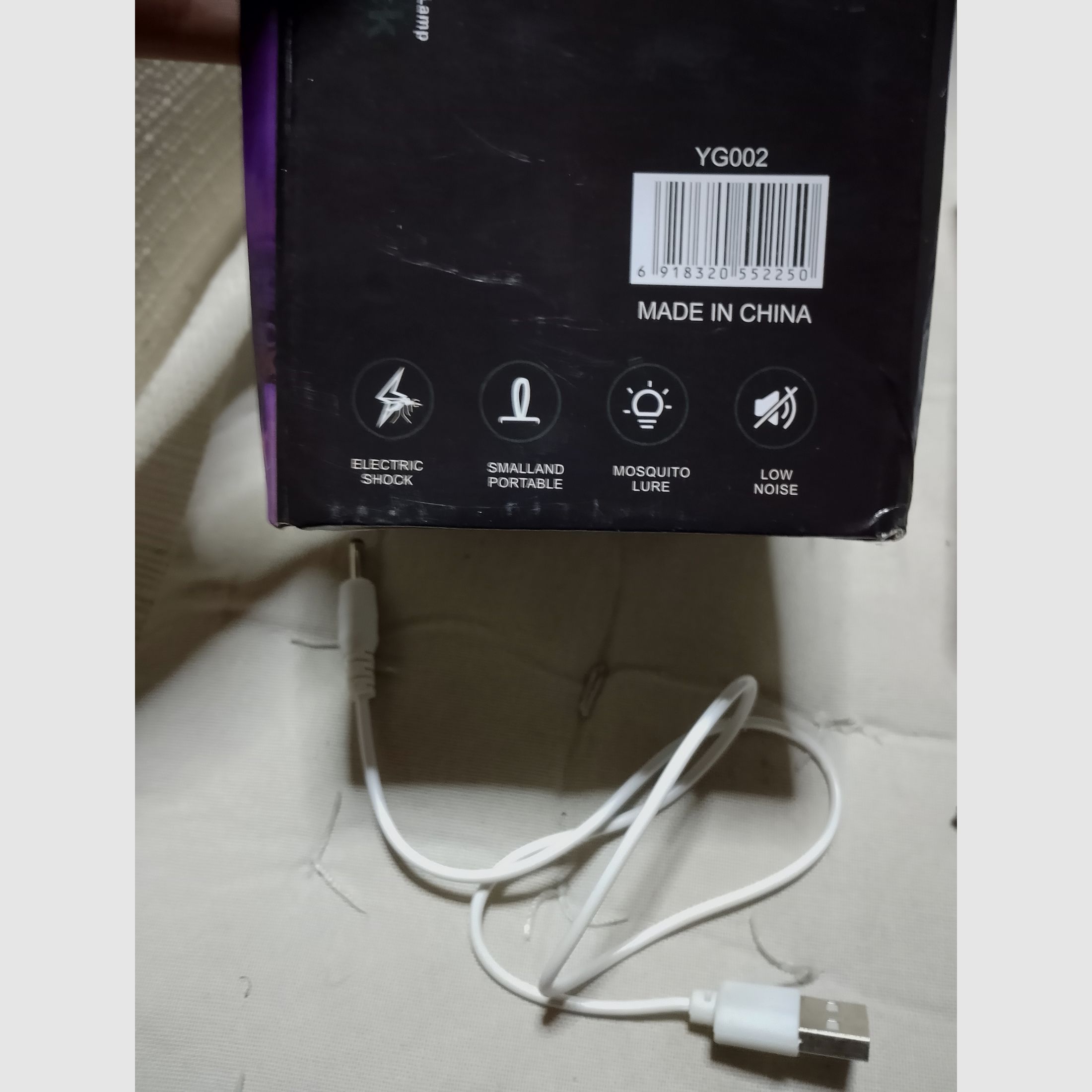  Neue Akku Kabellose Moskitofalle Mückenfalle elektrische Falle Mücken Killer Moskitos Insekten Schocker Camping Angeln Zelten Outdoor 