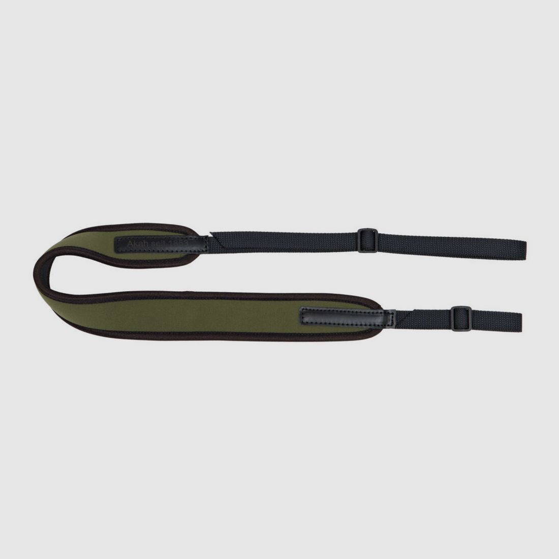 AKAH neoprene verde con supporto in gomma