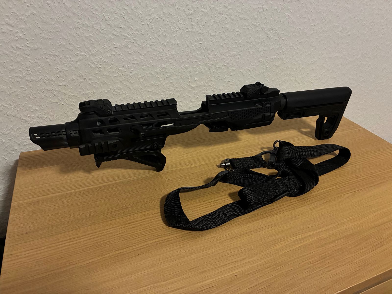 Zestaw konwersyjny IMI Defense Kidon K1 do kolby do strzelby dla Glock - Czarny