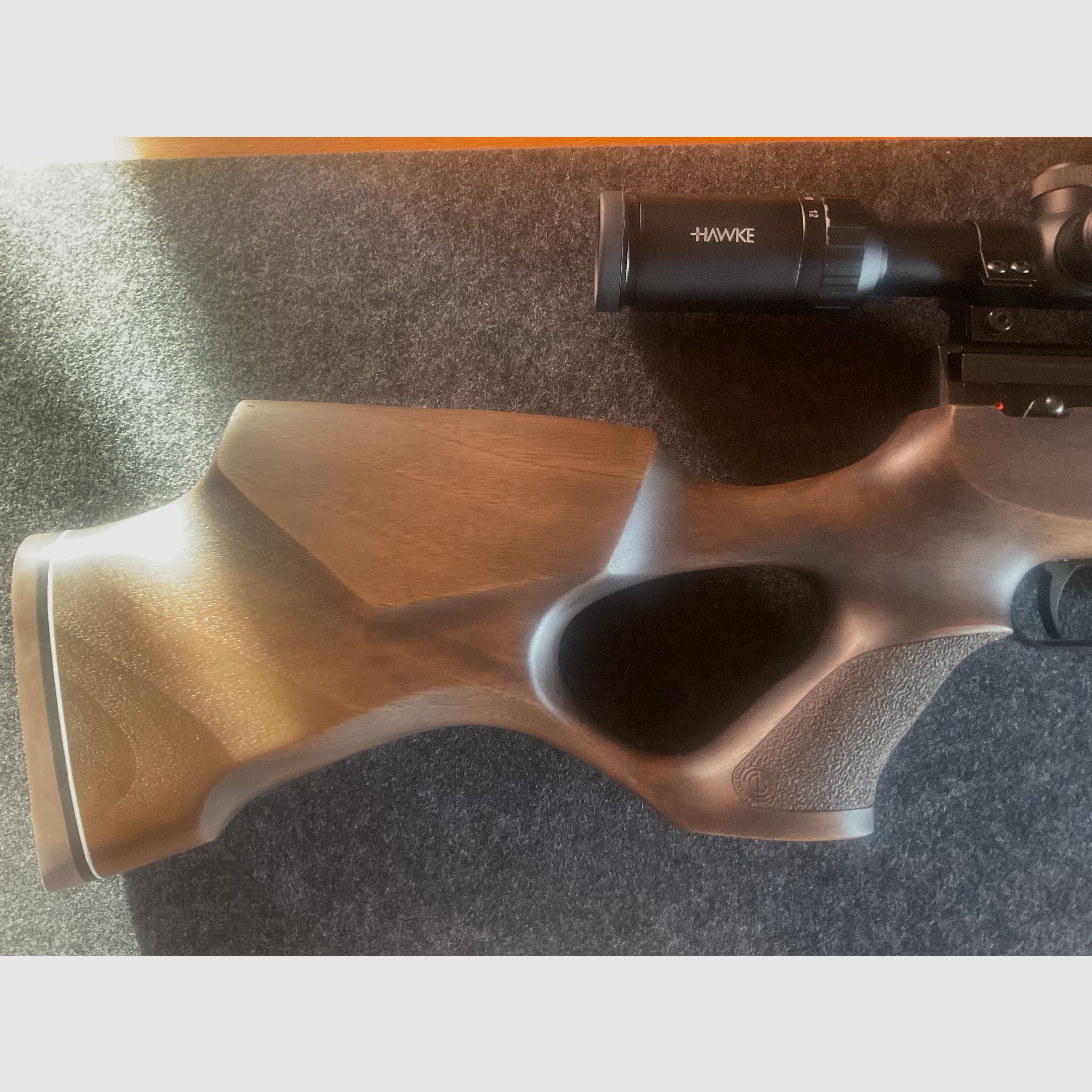 HW 100 T silencer, Hawke 4-12x40 and case (Tectake) 6/2024