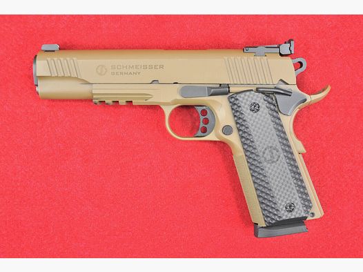 Schmeisser Hugo 1911 FDE 5" .45 Auto