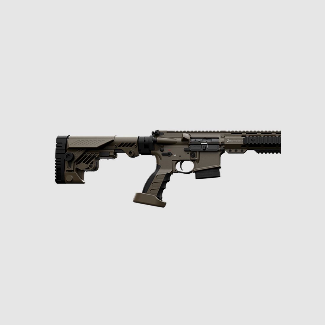 SCHMEISSER AR15 DMR 18" FDE