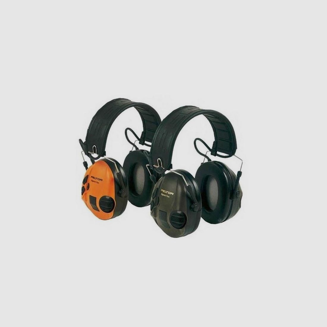 Elektronischer Jagd- und Sport-Schalldämpfer Peltor SportTac 26dB orange-grün, Bild 1 von 9