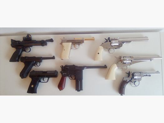 Umarex et autres. Liquidation de collection Pistolets et revolvers CO2 UNIQUEMENT ENLEVEMENT...PAS D'ENVOI