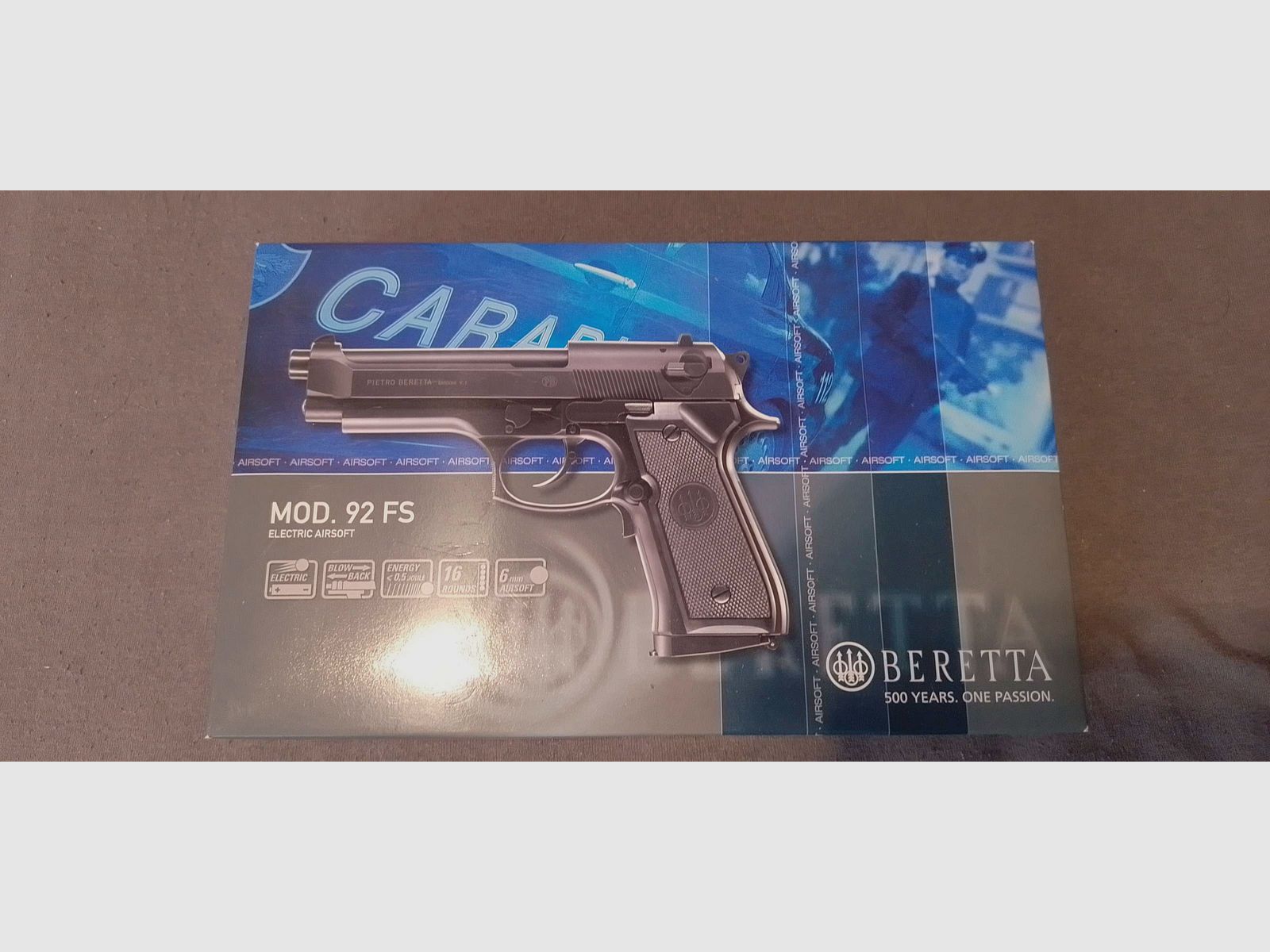 Beretta MOD. 92 FS pistola electrónica Airsoft, imagen 3 de 3