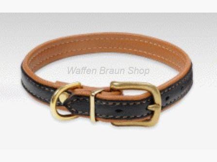 JOKKE Halsband King, zwart, 15 mm breed, 25,5-36 cm