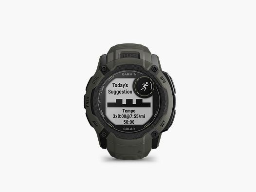Garmin Instinct® 2X Solar, Moosgruen
