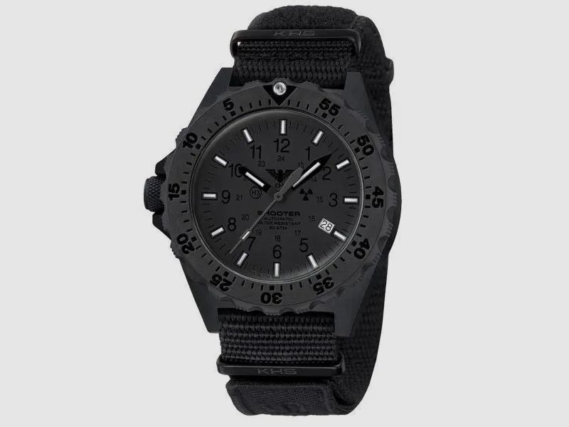 KHS Armbanduhr Shooter MKII Automatic XTAC Field Natoband