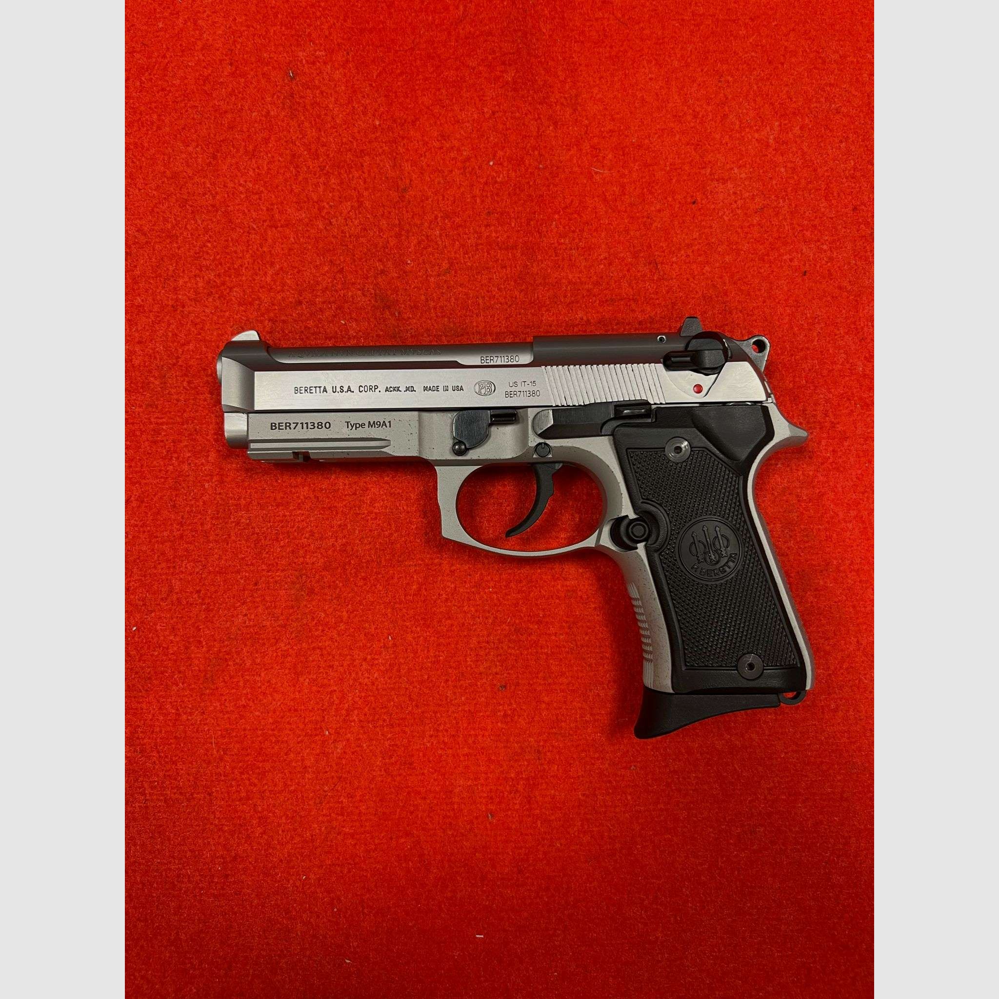 Beretta M9A1 COMPACT INOX Kaliber 9x21mm, Bild 1 von 4