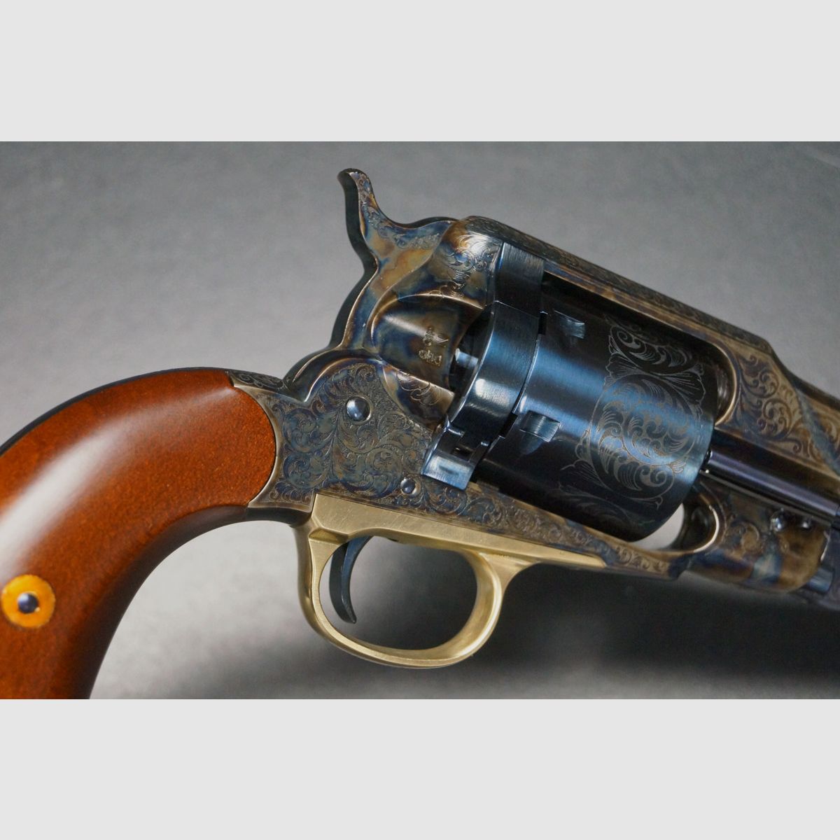 Uberti 1858 New Army Improved Graviert .45 Colt, Bild 5 von 12