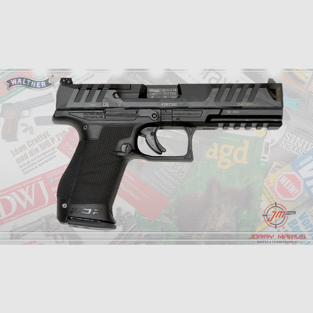 Walther PDP Compact OR 9mm Para 5” Schwarz, Bild 1 von 2