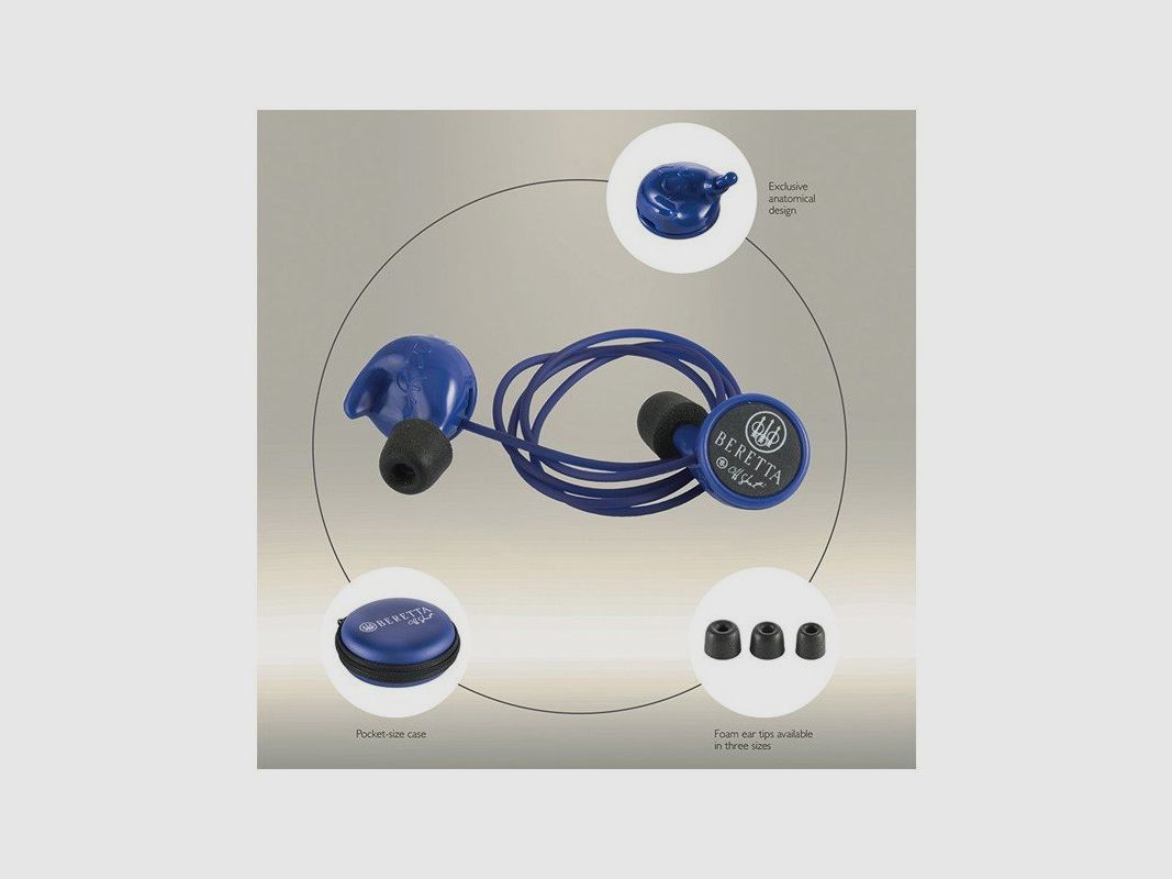 Beretta Mini Headset Ohrstöpsel, Bild 2 von 2