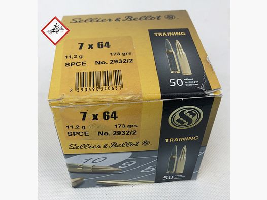 Sellier & Bellot 7x64 SPCE 173grs