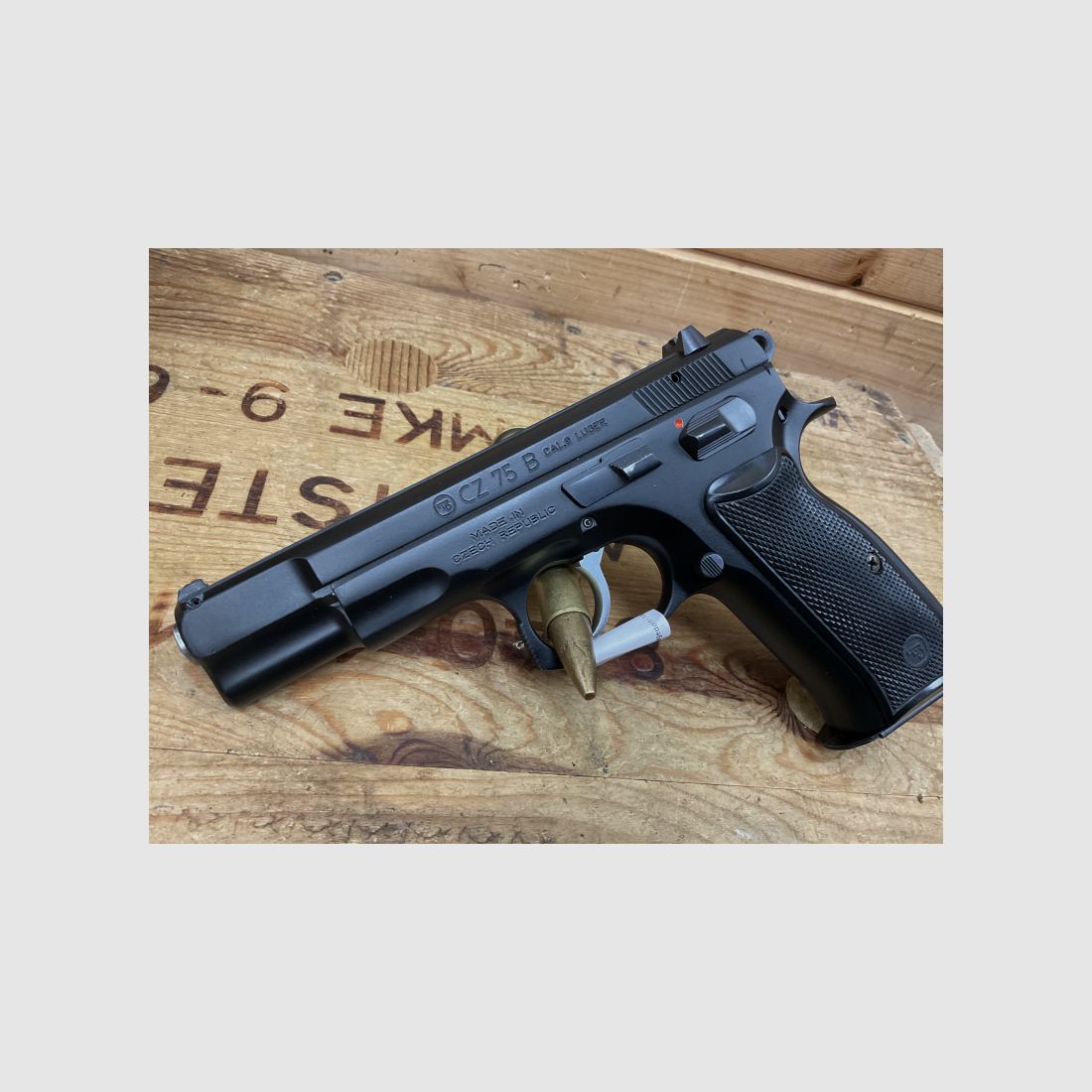 SLP CZ Mod.75 B, Kal, 9mm Luger, 2 Magazine, neuwertiger Zustand!!!