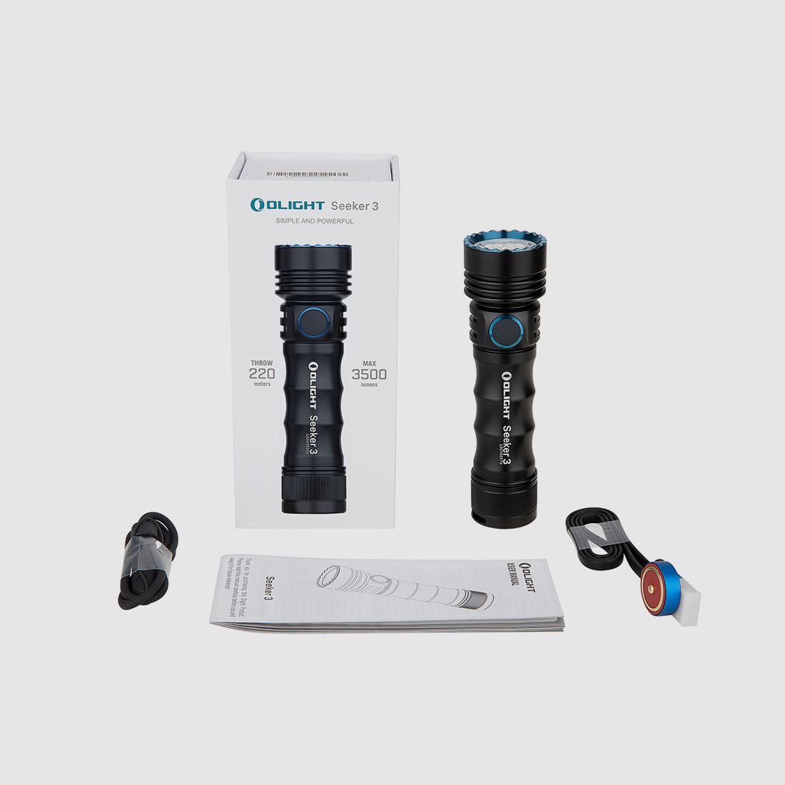 Linterna LED de mano Seeker 3 3500 lum Olight, imagen 7 de 7