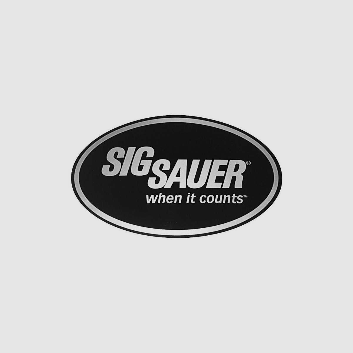 SigSauer Aufkleber, 140x85mm
