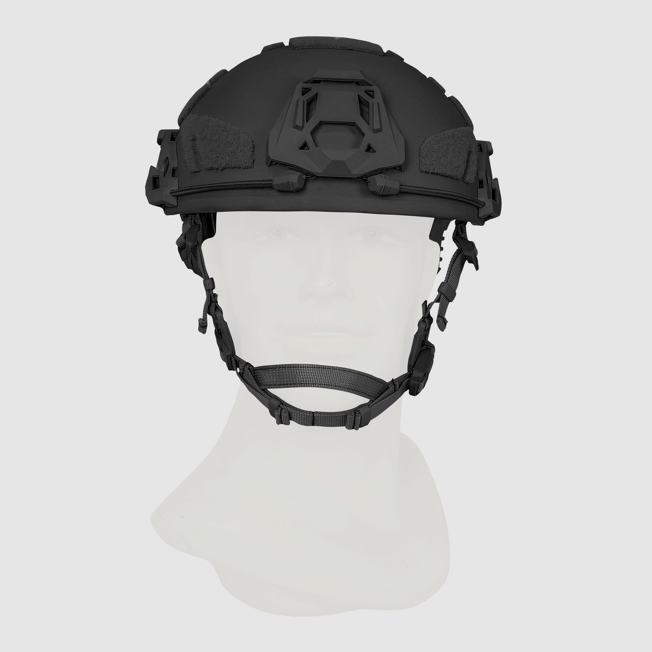 Schuberth ballistic helmet M100 high cut - RAL 9021 (jet black), image 5 of 12