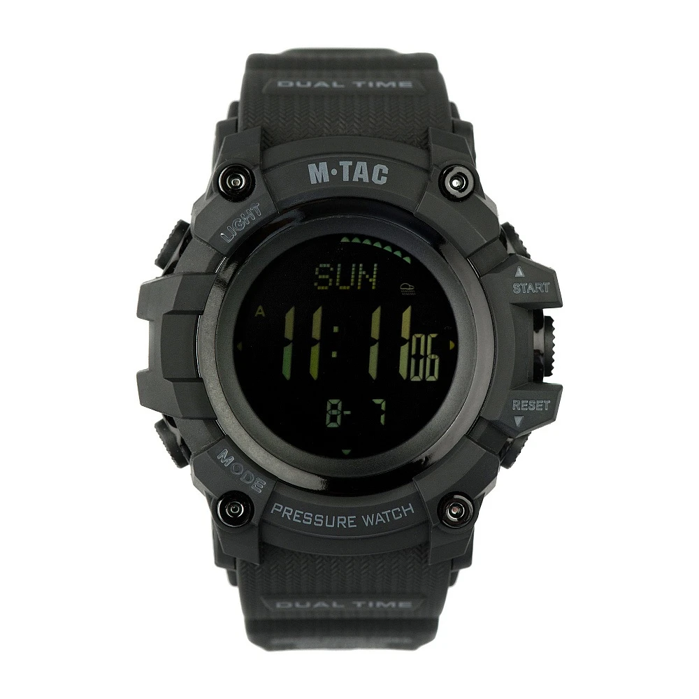 Taktische Uhr M-Tac Adventure Barometer schwarz