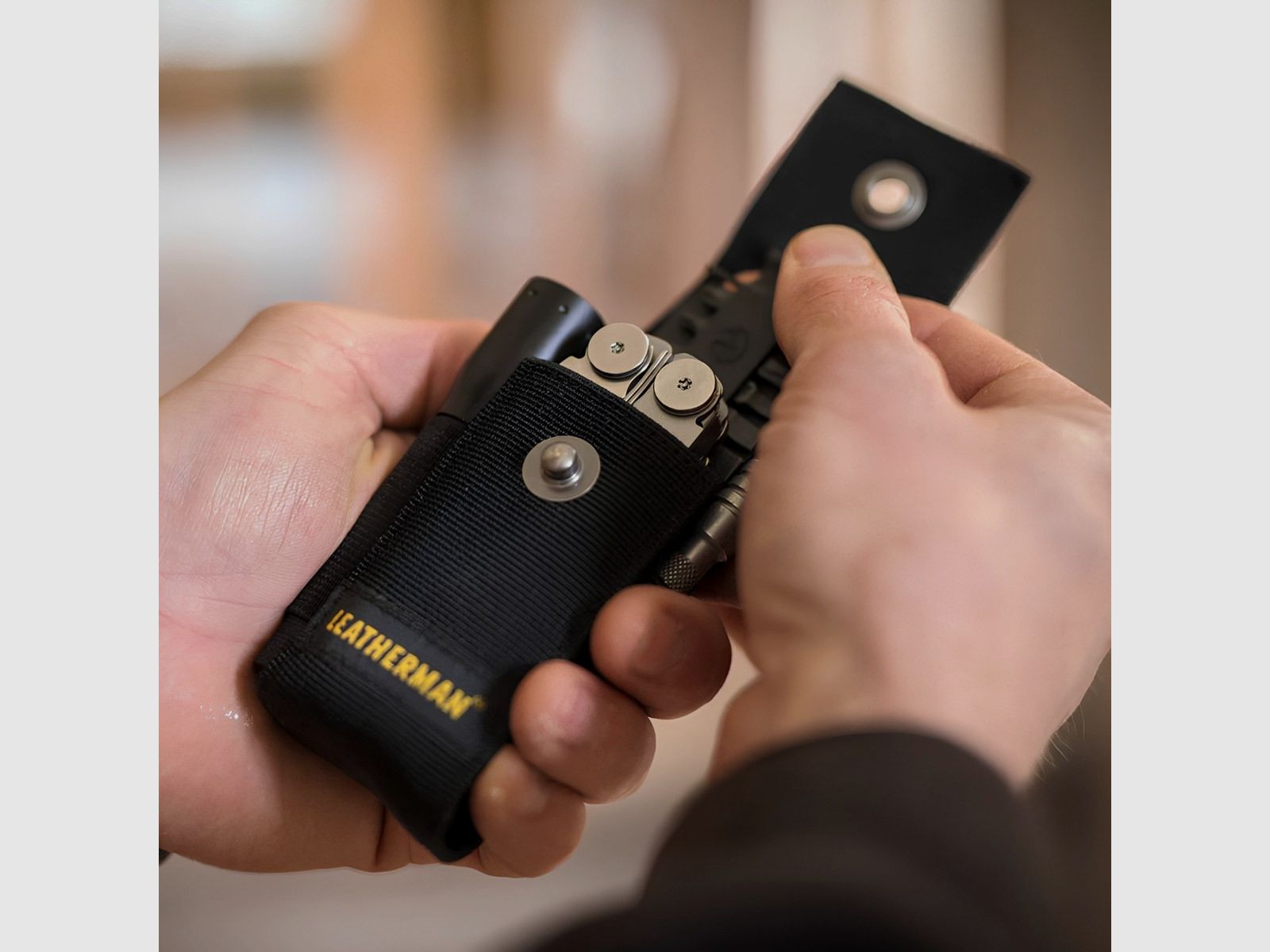 Leatherman – Étui avec poches – Nylon / Noir – taille M – 934932, image 3 sur 4