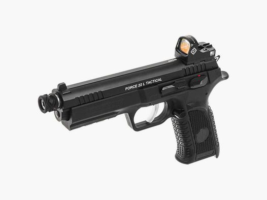 PISTOLA FORCE 22L TACTICAL OTTICA 22LR NERA 2026