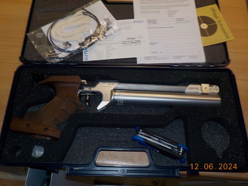 Walther LP 400 wenig benutzt