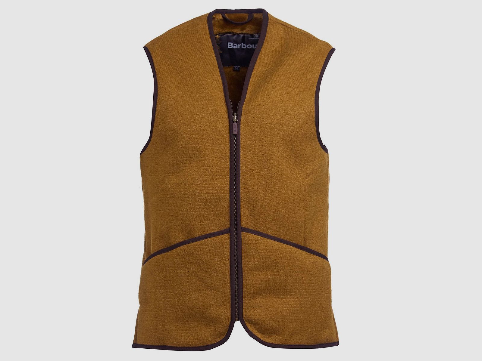 Barbour Wewnętrzna Kamizelka Ciepła Pile Waistcoat Zip-in-Liner