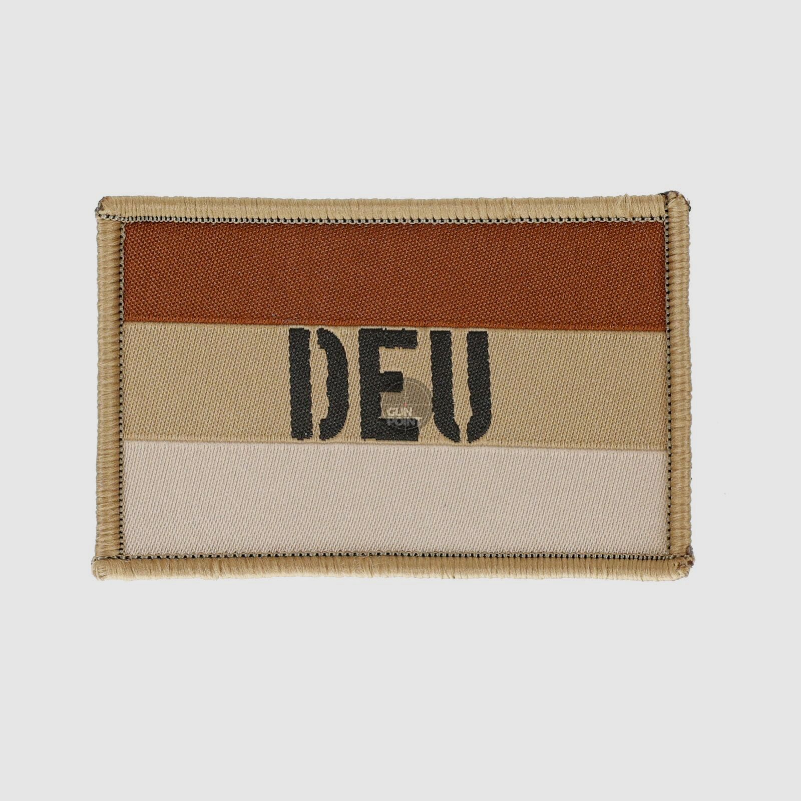 OpTacs DEU Patch - Klettabzeichen Deutschland gewebt - desert