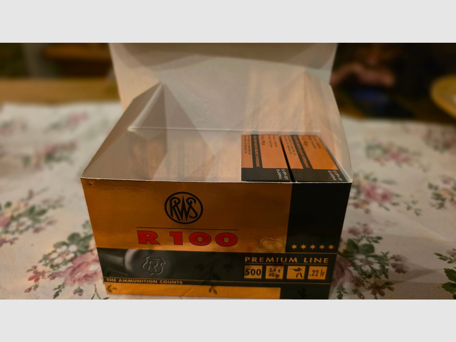 RWS R100 .22lr Munition  400 Schuss