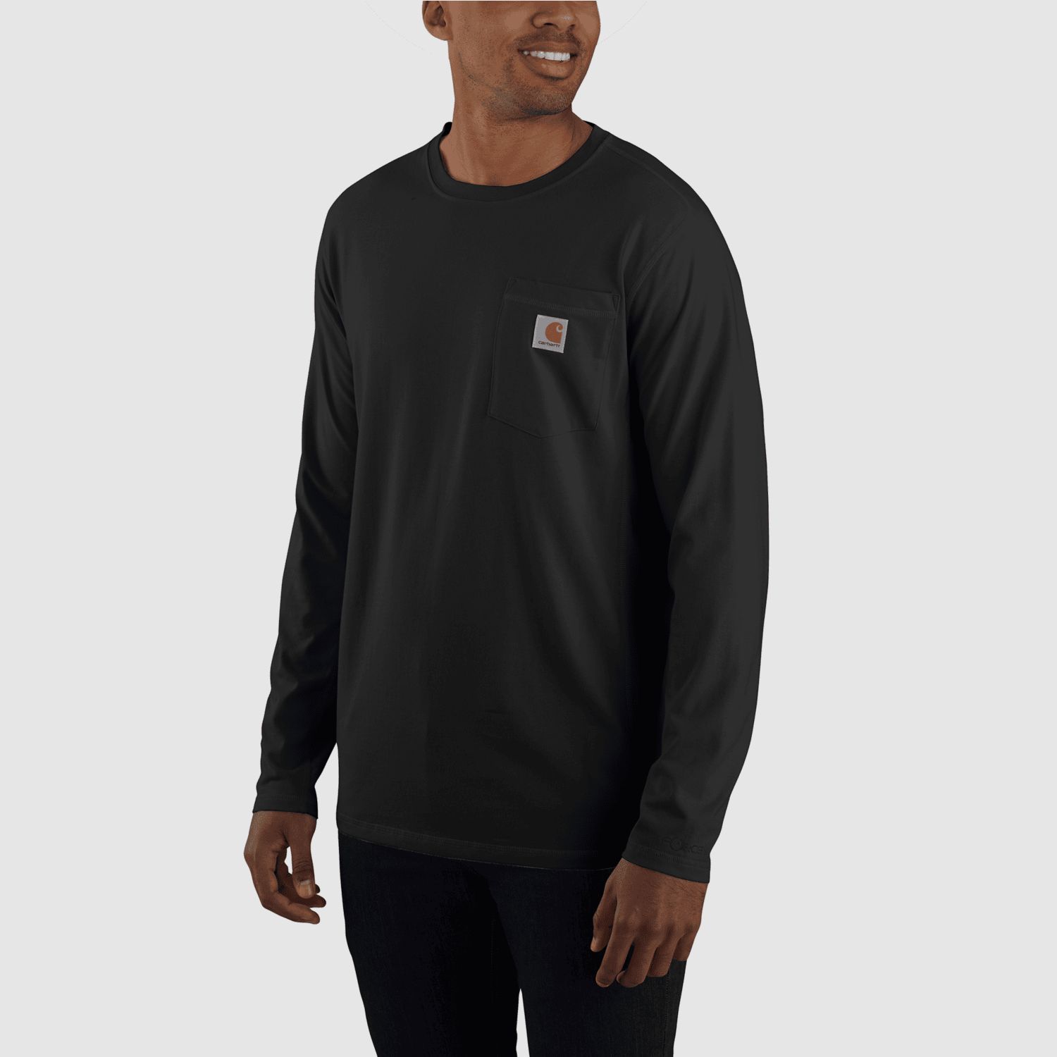 Carhartt Carhartt Force™ Relaxed L/S T-Shirt Men Black XL