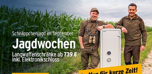 Jachtweken bij HARTMANN TRESORE: Veilig sinds generaties.