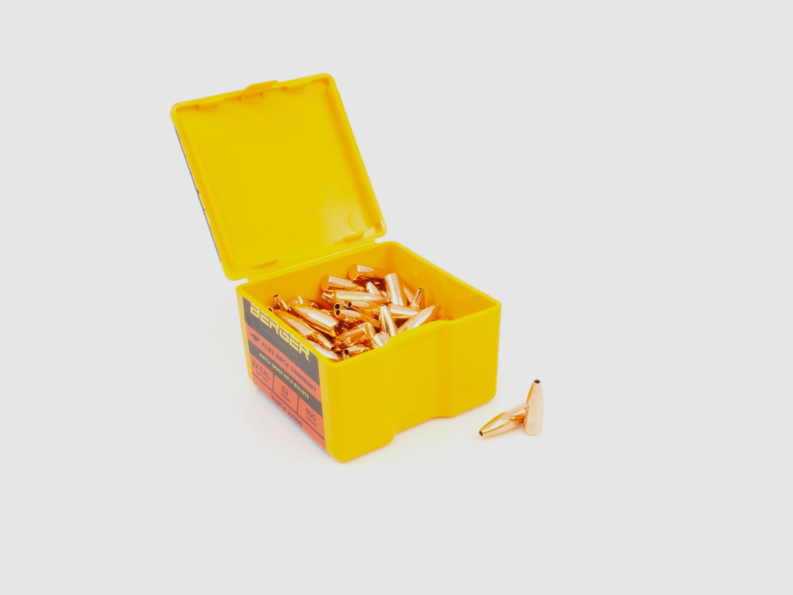 Proiettile Berger .22 FB Varmint 52GR 100 Pezzi