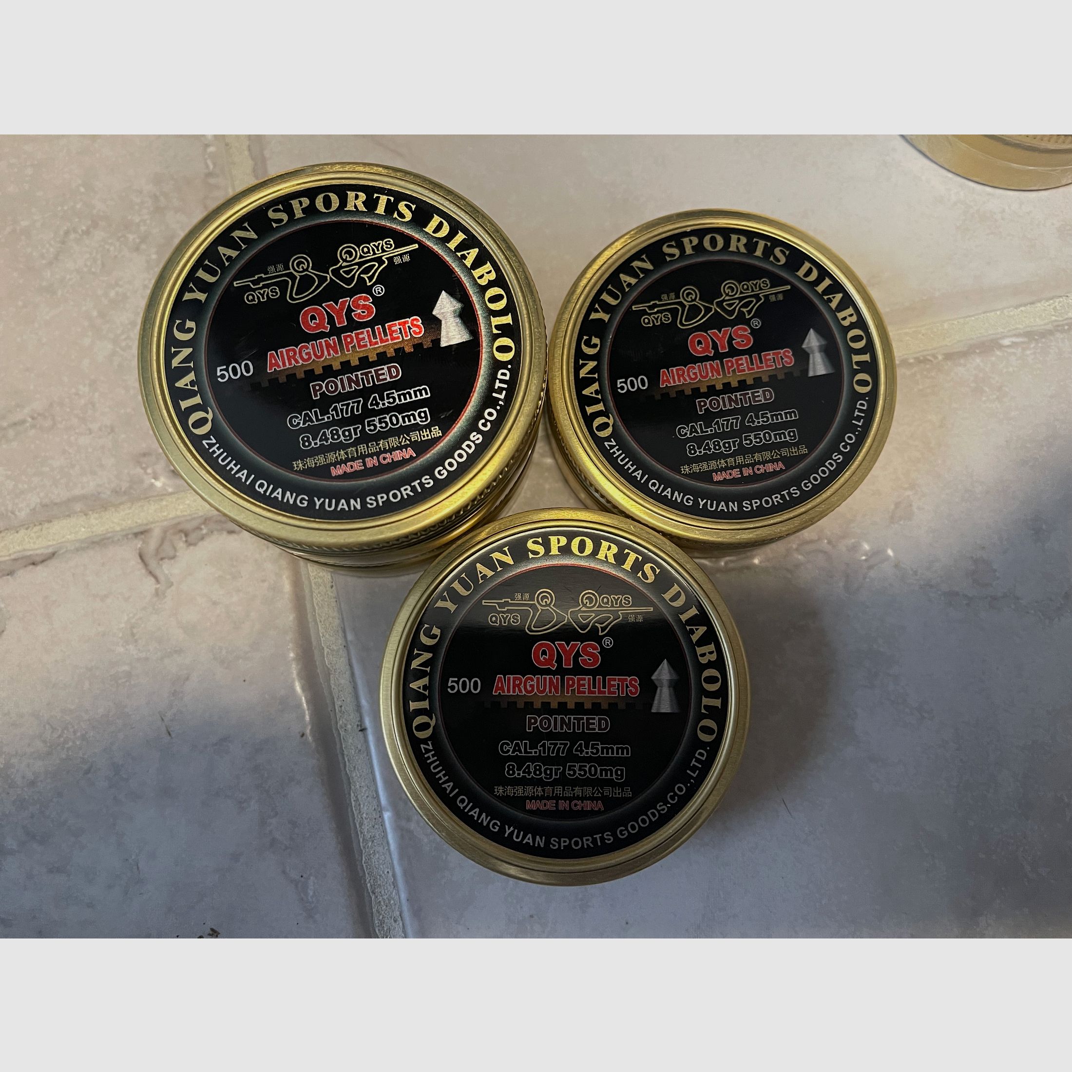 Diabolo 4,5mm für Luftgewehr und Luftpistole