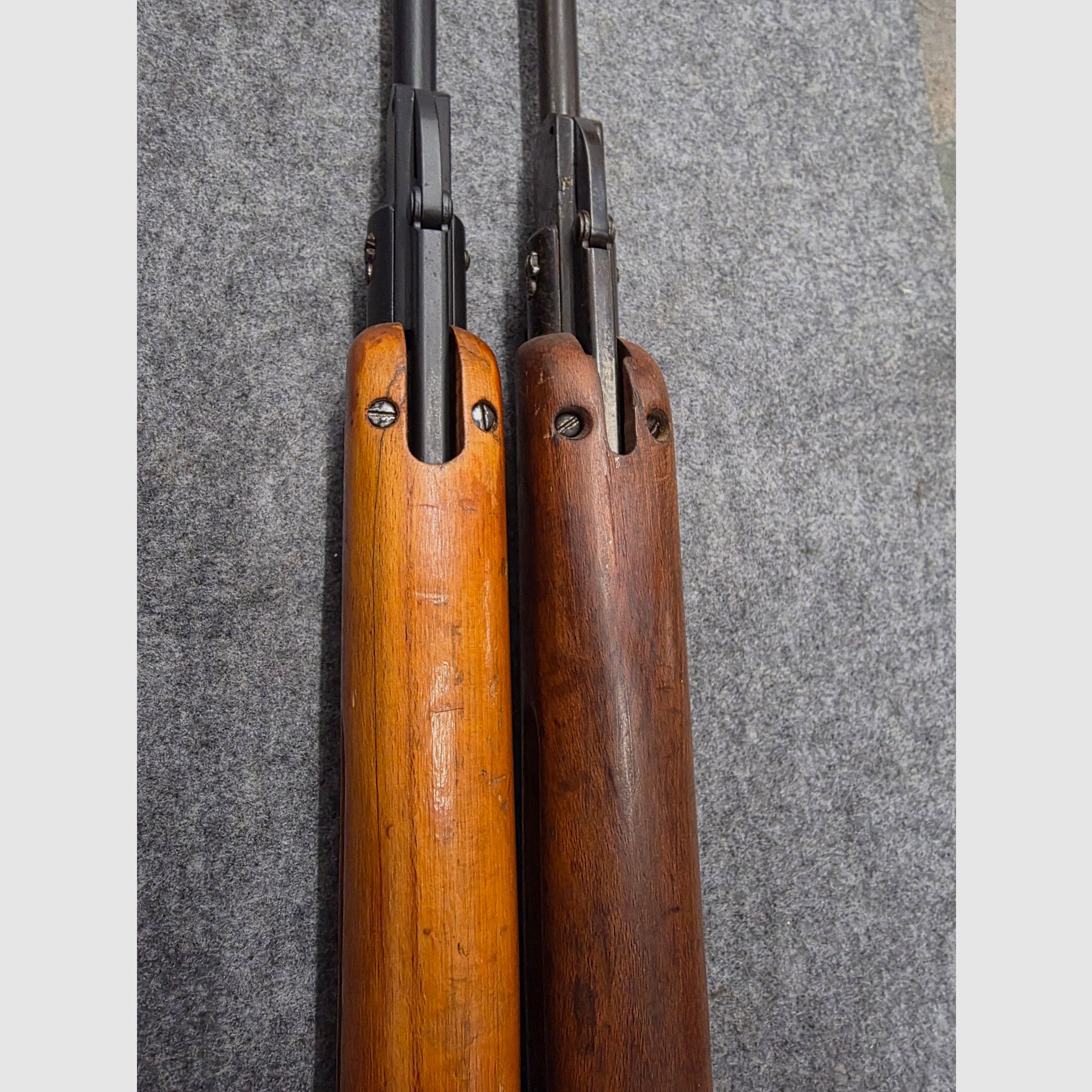 2 Stück im Konvolut zum Aufarbeiten Haenel Mod. III-284 III 284 Kal. 4,5mm Diabolo
