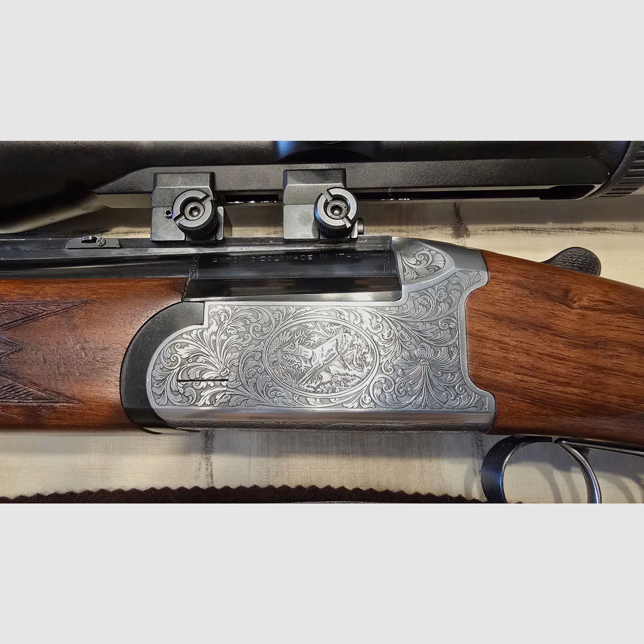 Antonio Zoli BBF Bockbüchsflinte Bavaria Z95 .30-06 12/70 incluant Zeiss Victory HT 3-12x56