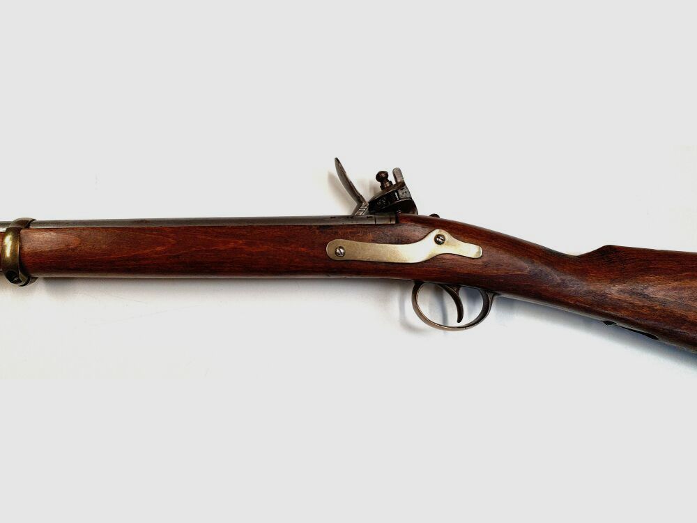 Fucile a pietra ignifuga a caricamento anteriore sconosciuto .44 Cal, immagine 8 di 10